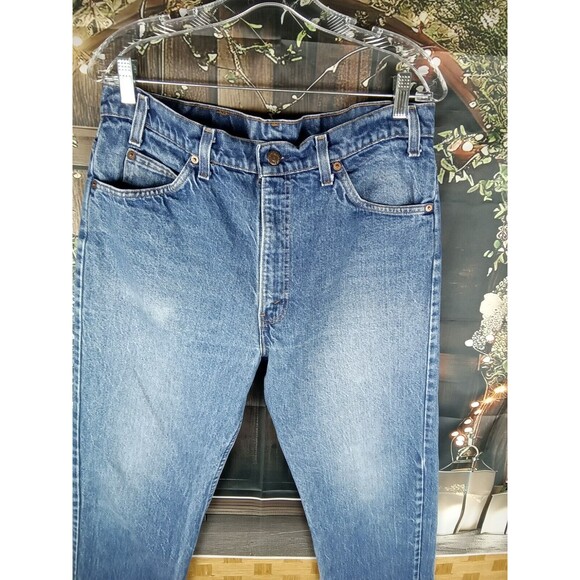 Vintage Levi Strauss Men's Jean's Size 36/32 Orange Tab Straight Legs Made In... - Picture 2 of 13
